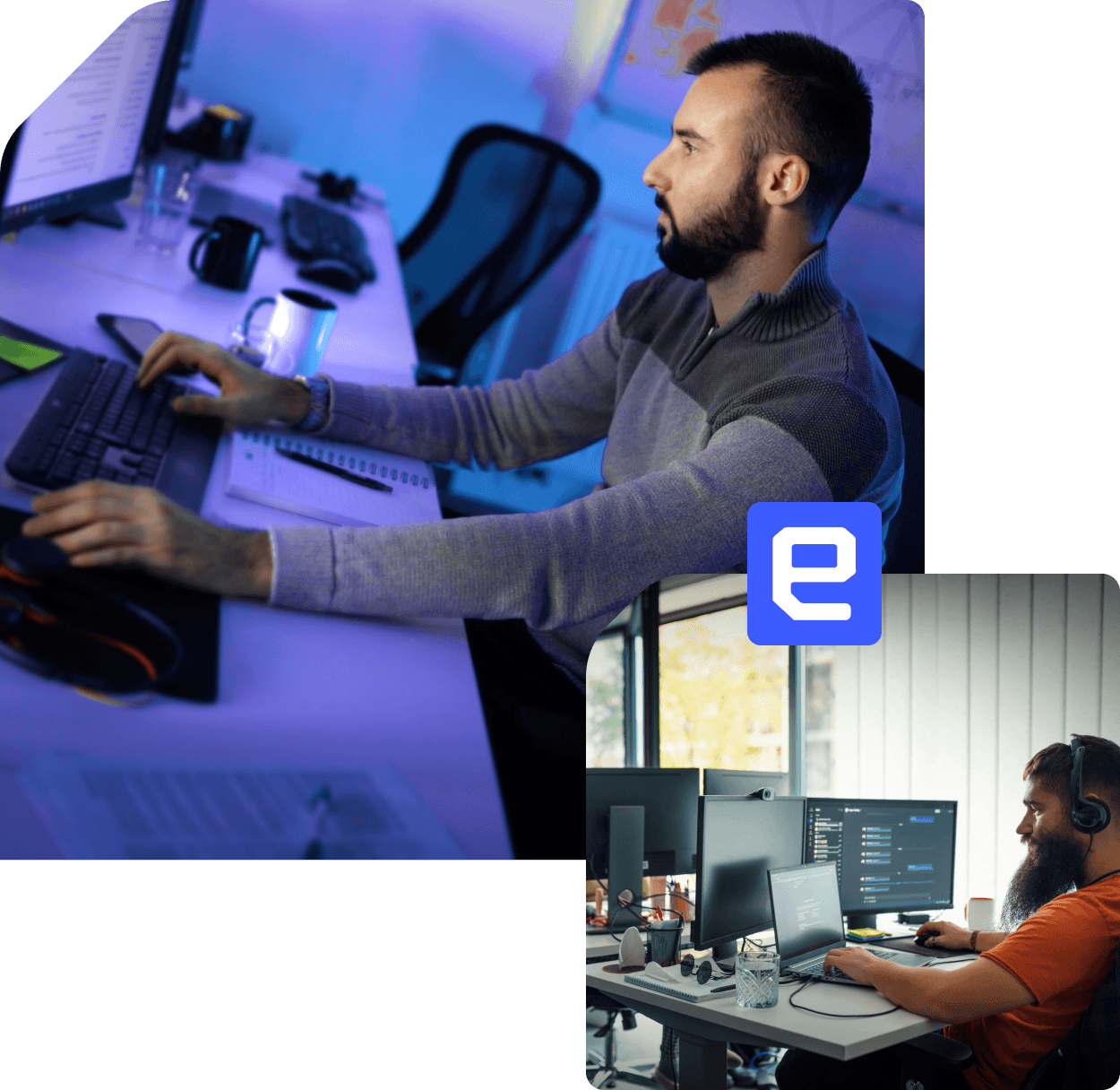 Tim IT Engine-a na poslu